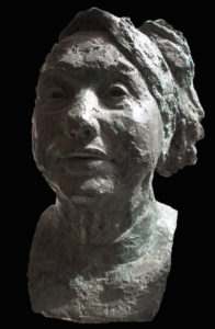 Bronzen portret